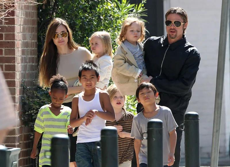 Familia Pitt Jolie