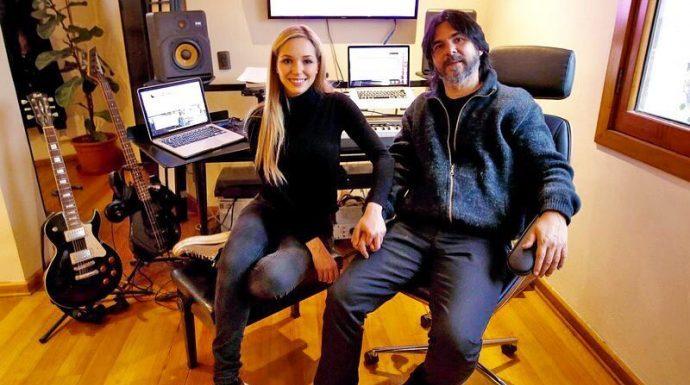 Nicole Block junto a Juan Cristóbal Meza