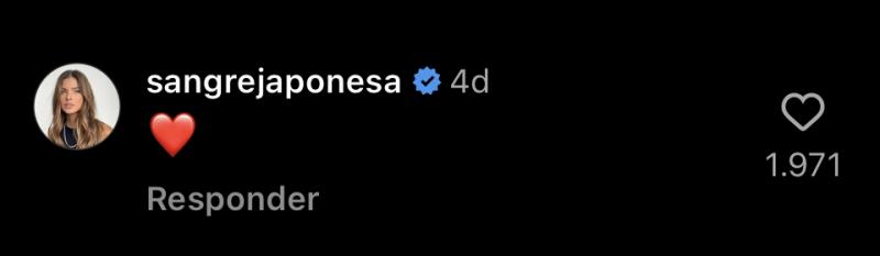 Comentario de China Suárez