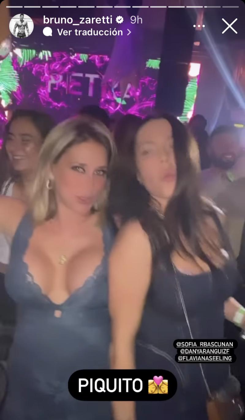 Flaviana junto a Daniela Aránguiz