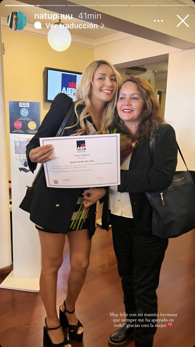 Natu Paulina y su madre