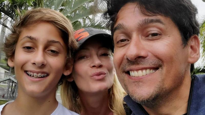 Antiguo registro de Marcela Vacarezza, Vicente y Rafael Araneda