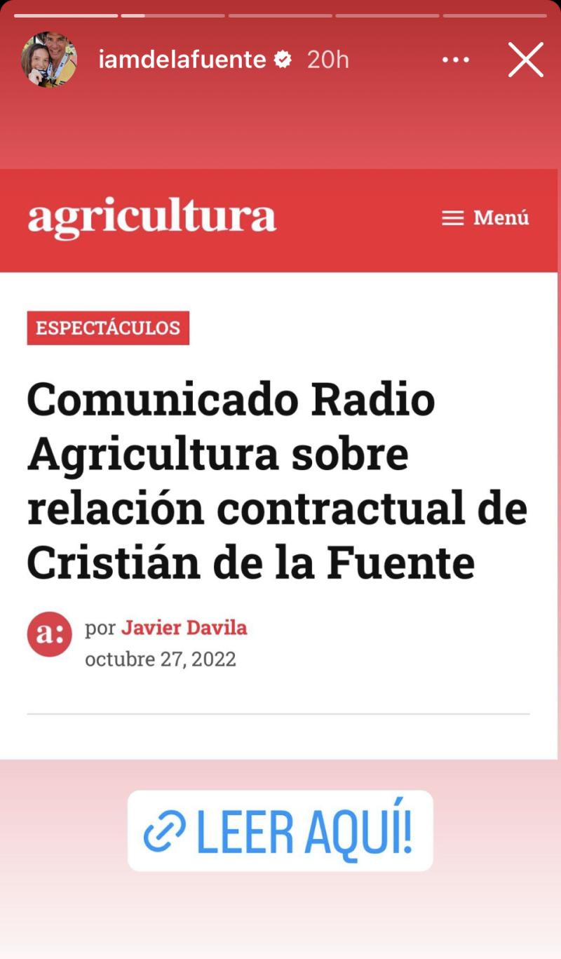 Cristián de la Fuente - Instagram