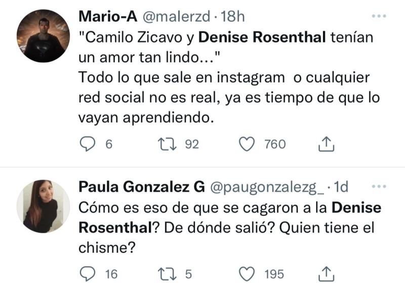 Infidelidad de Camilo Zicavo