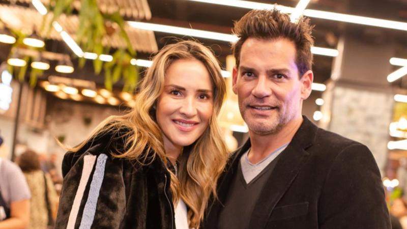 Angélica Castro y Cristián de la Fuente