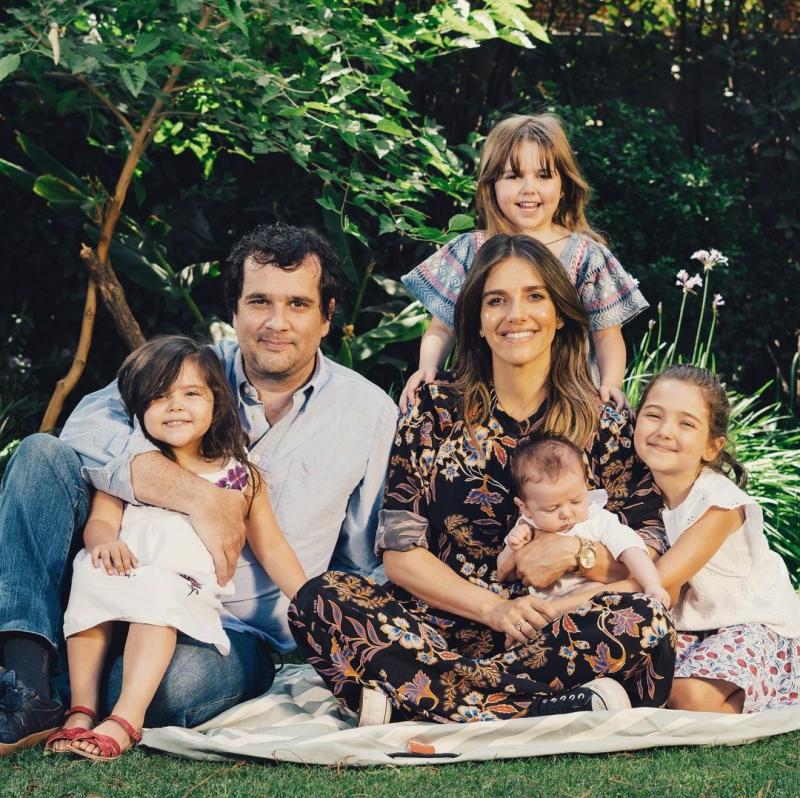 María Luisa Godoy y Familia