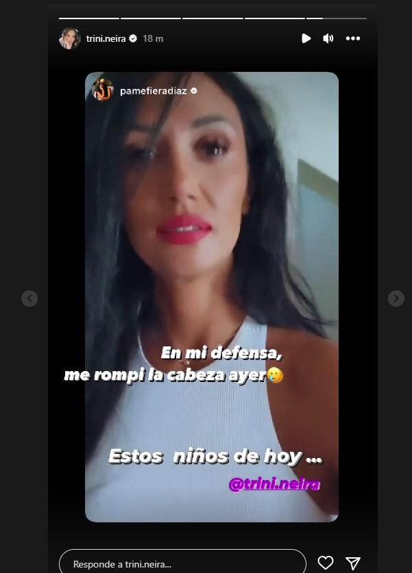 Instagram de Trini Neira