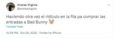 Bad Bunny en Chile: Mira las reacciones que dejó la nueva venta de entradas