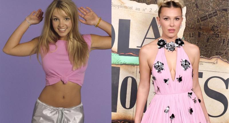 Britney Spears y Millie Bobby Brown