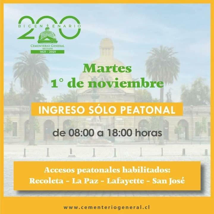 Día de Todos los Santos: Conoce hasta qué hora estarán abiertos los cementerios