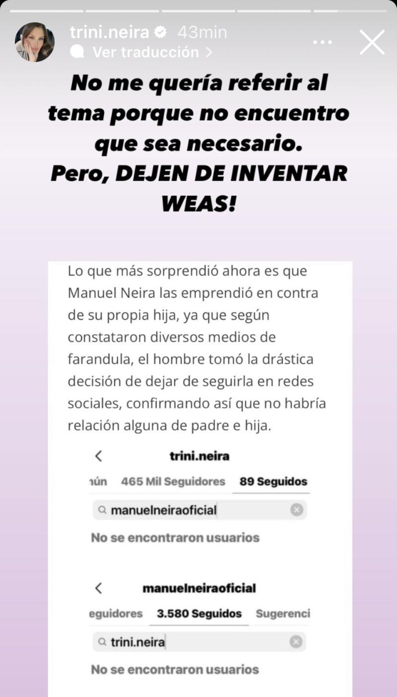 Hija de Pamela Díaz se defiende en IG