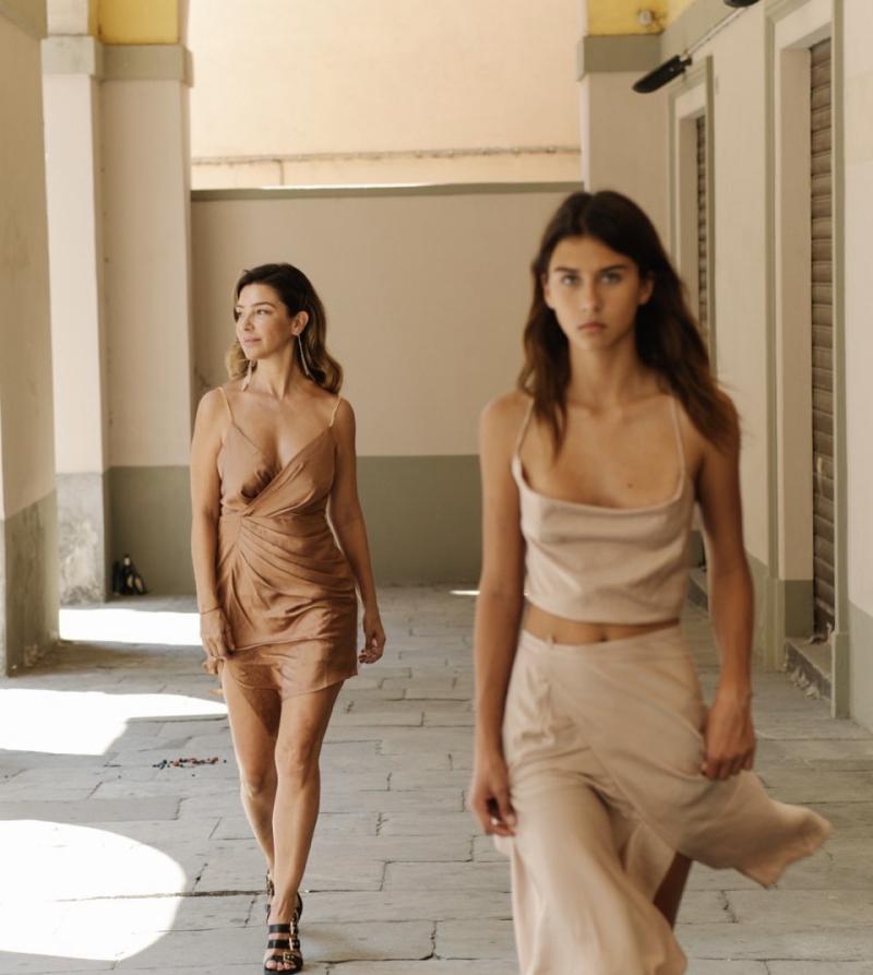 Pancha Merino y su hija Amanda - Anterior registro fotográfico