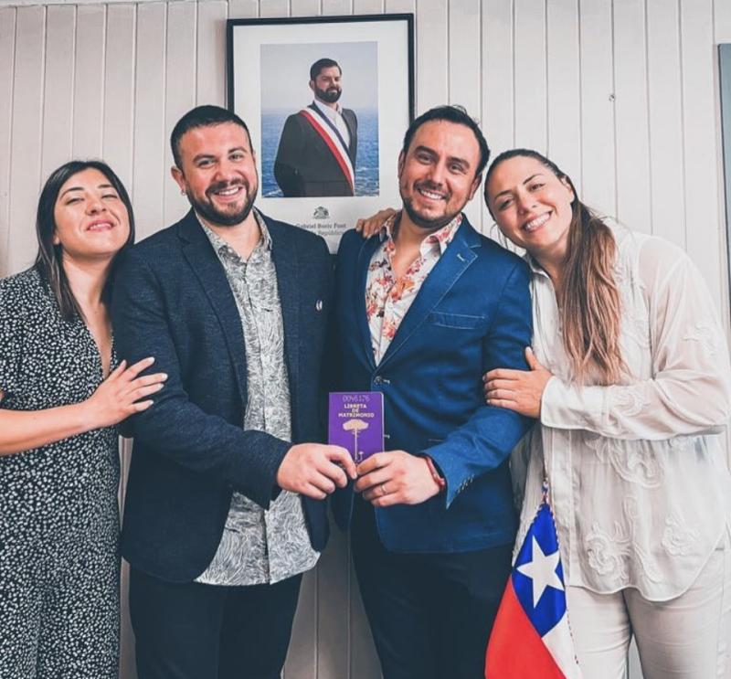 César Campos se casó con su pareja