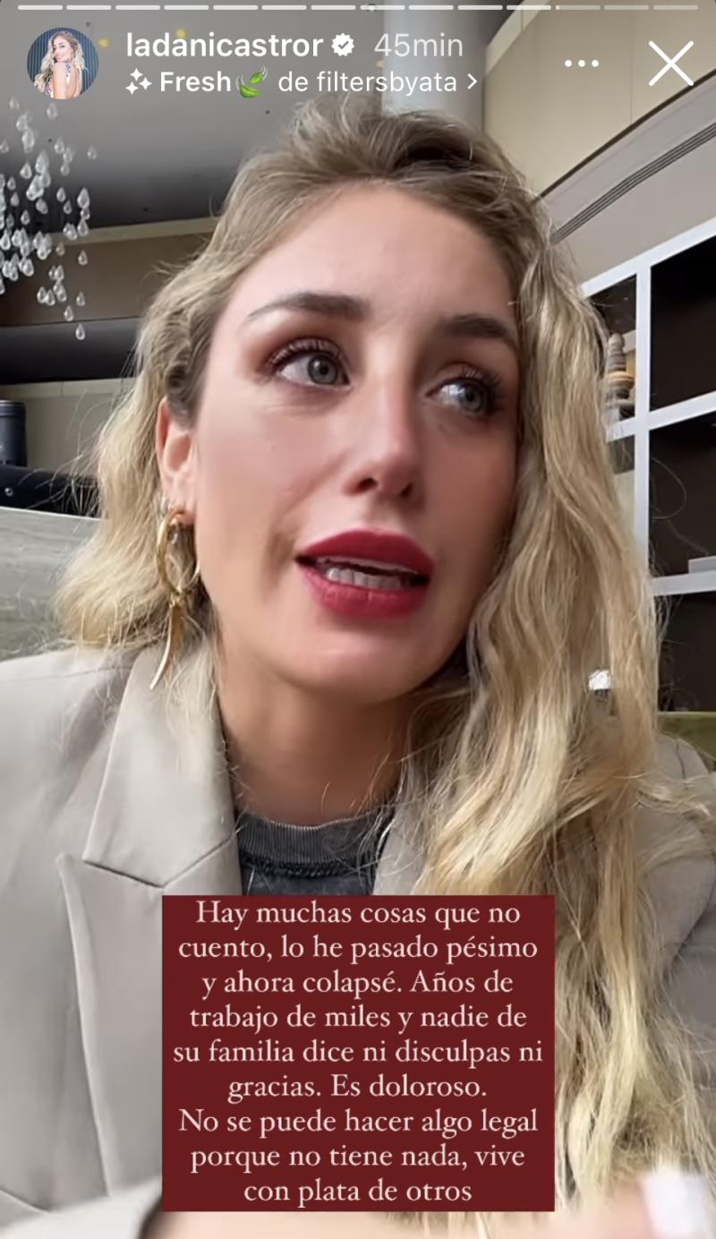 Daniela Castro colapsa en redes sociales