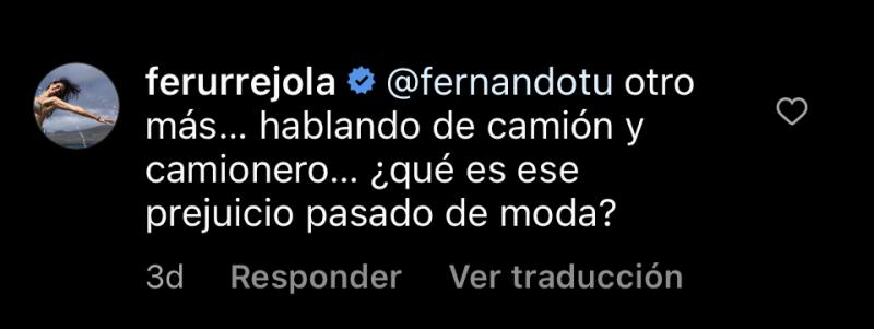 Fernanda Urrejola se defiende en redes sociales