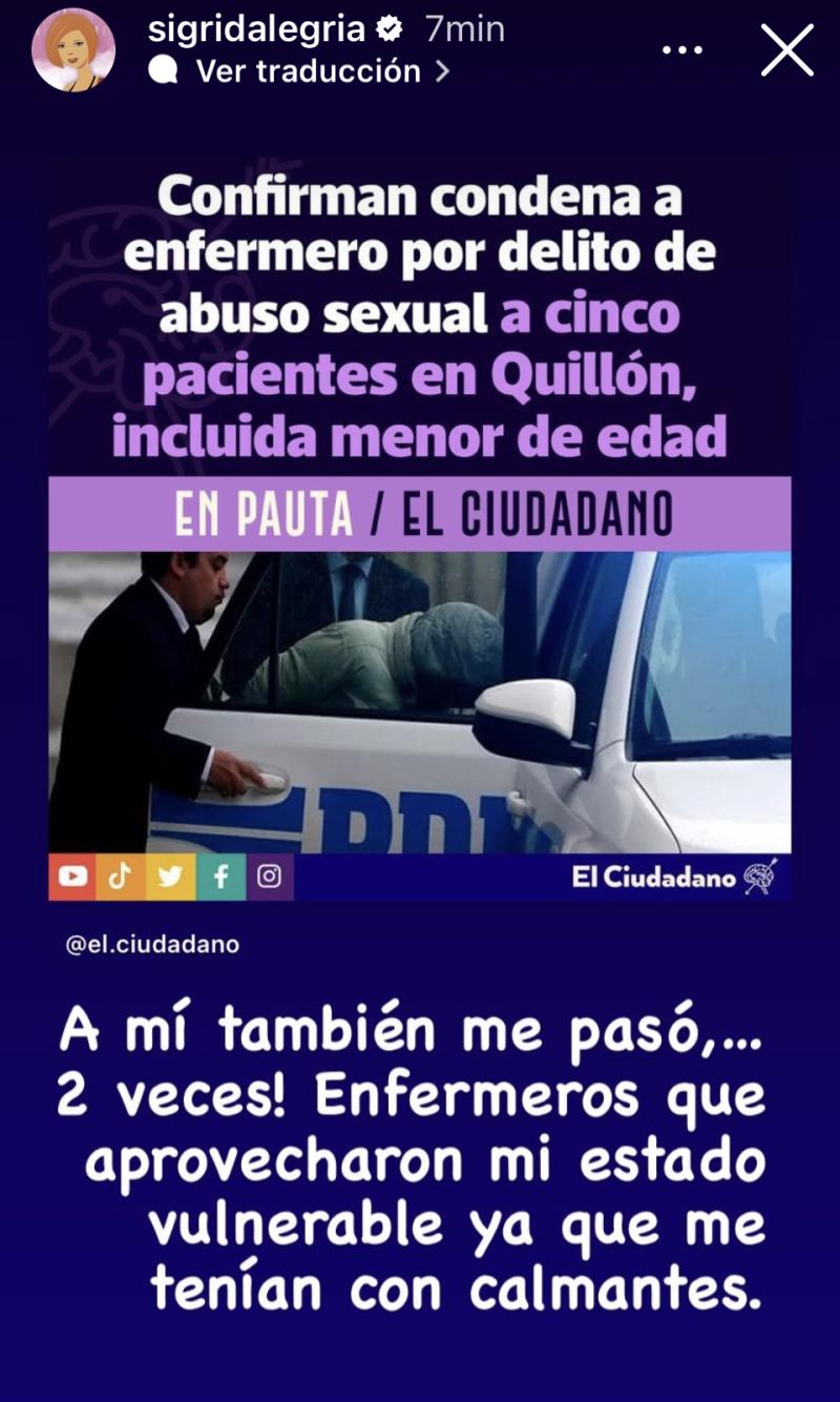 Sigrid Alegría - Instagram