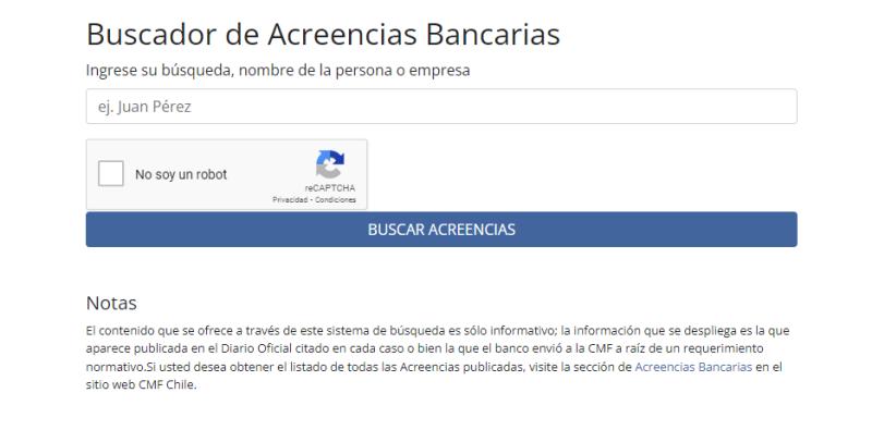 Acreencias bancarias: Consulta con tu nombre si tienes dinero por cobrar