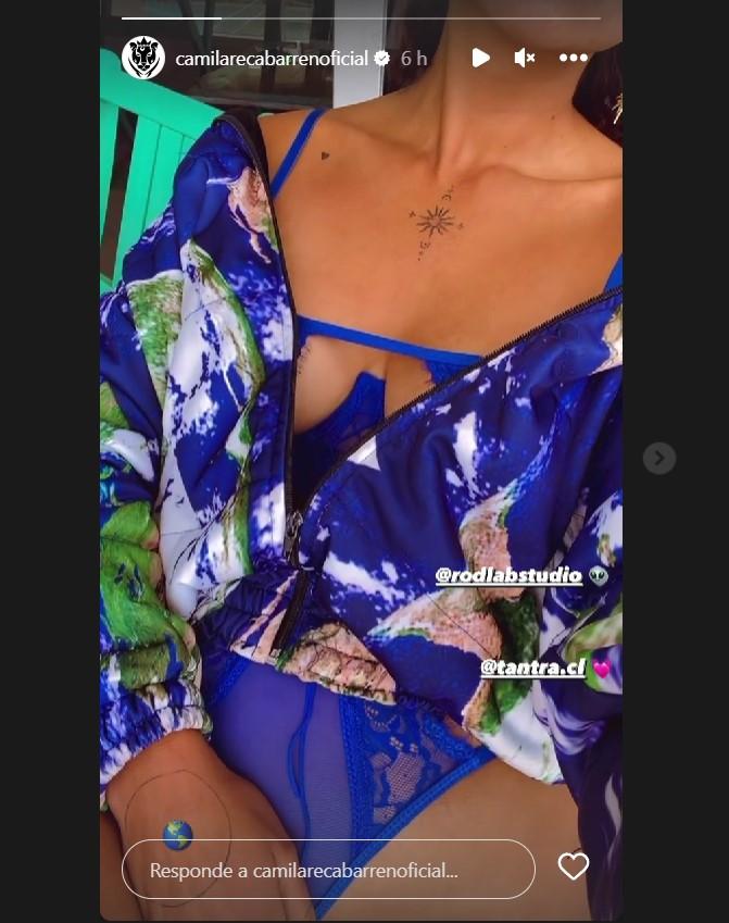 Instagram de Camila Recabarren