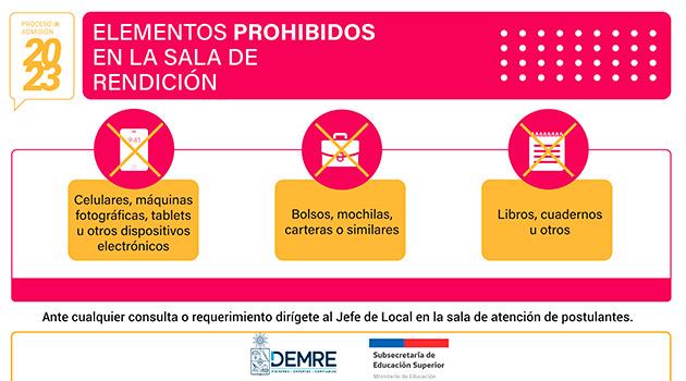 Conoce qué cosas puedes llevar y cuáles no al momento de rendir la PAES 2022
