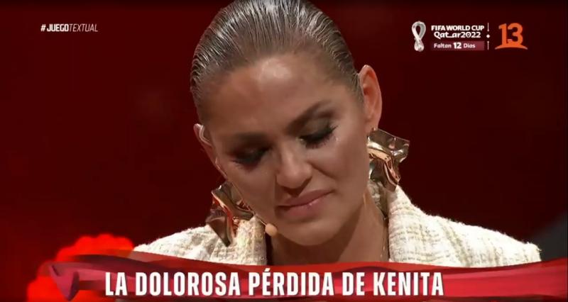 Kenita Larraín se emocionó hasta las lágrimas al recordar la pérdida de su embarazo en pandemia