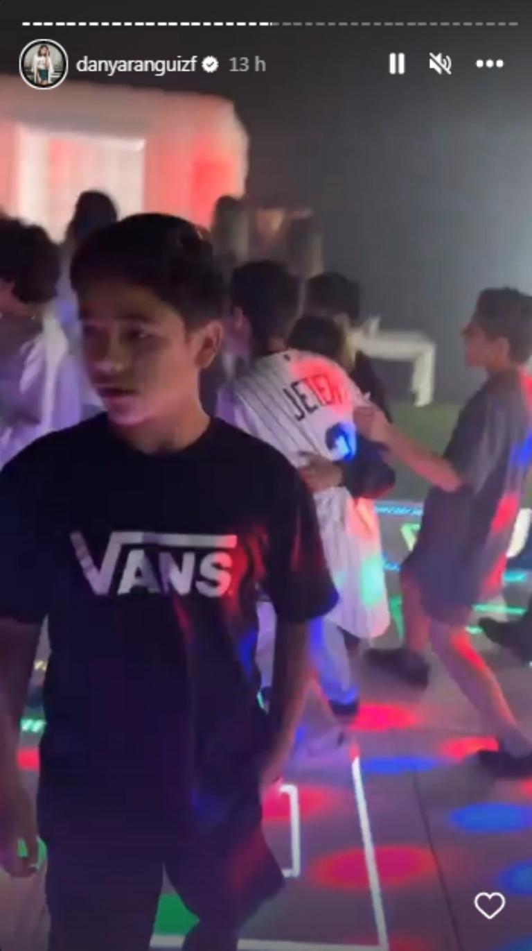 Cumpleaños hijo de Daniela Aránguiz