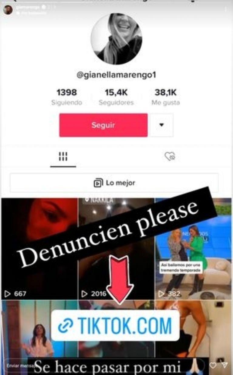 Denuncia de Gianella Marengo