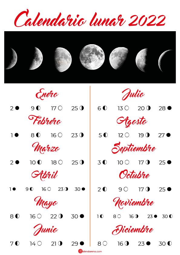 calendario lunar