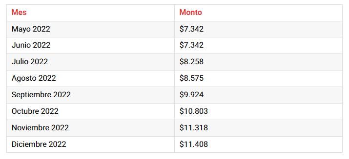 Sube monto del Aporte Canasta Básica: ¿De cuánto será el pago de diciembre?