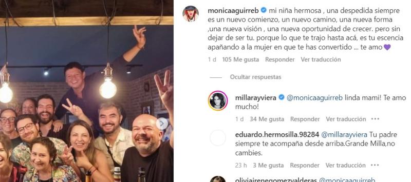 Instagram de Millaray Viera