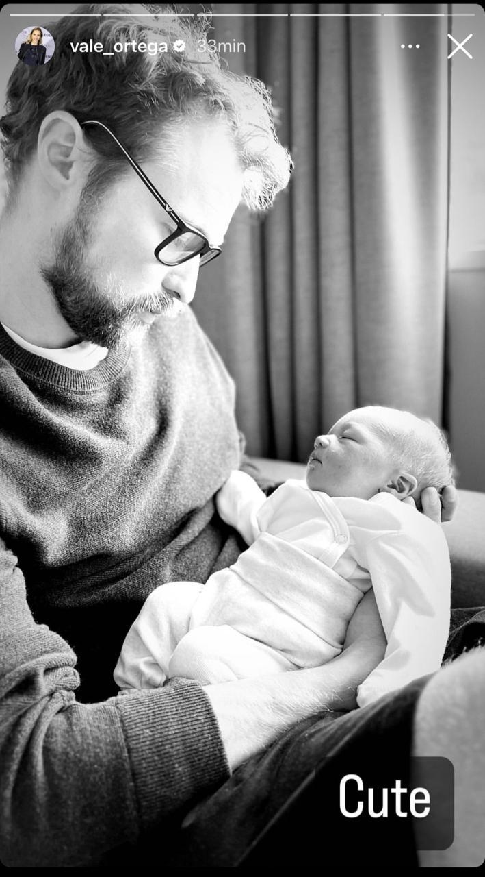 “Todo el día pegada a ella”: Vale Ortega enternece con registros de su bebé recién nacida