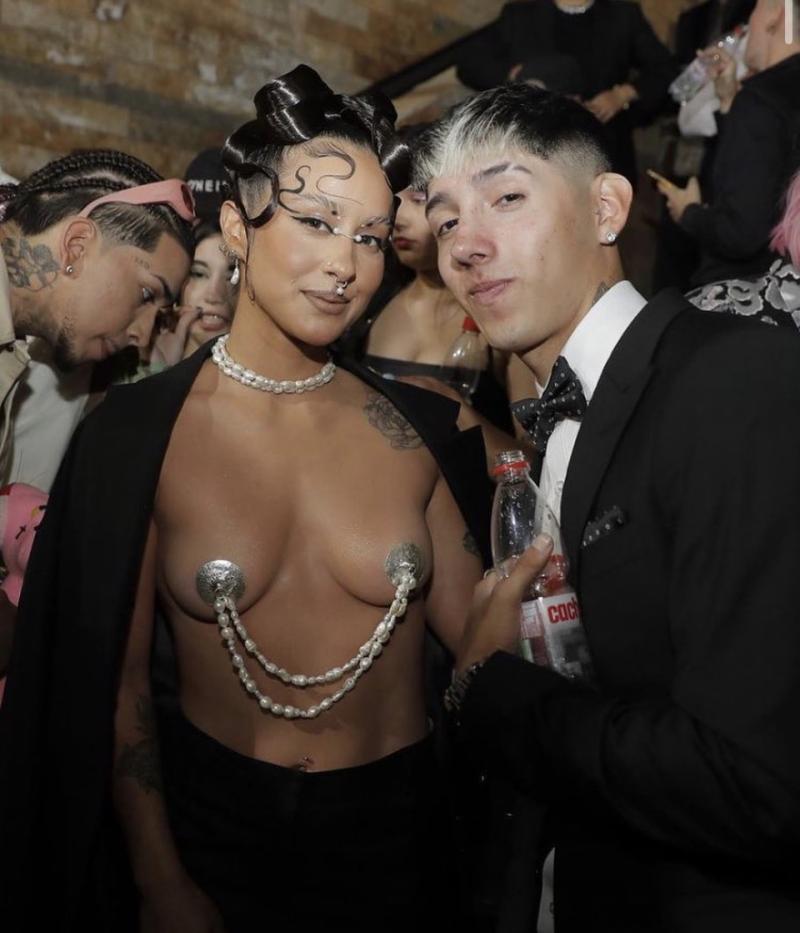 Denise Rosenthal y Pailita en los premios Musa 2022