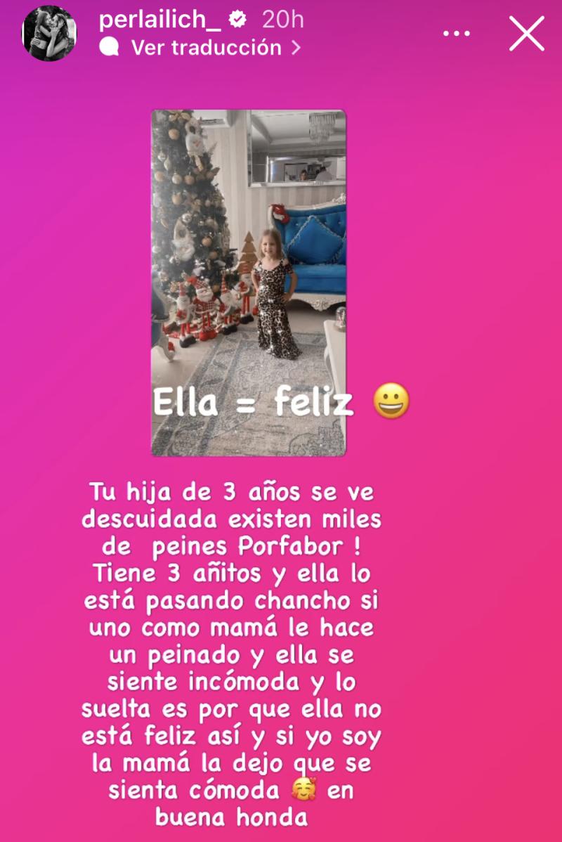 Perla Ilich - Instagram