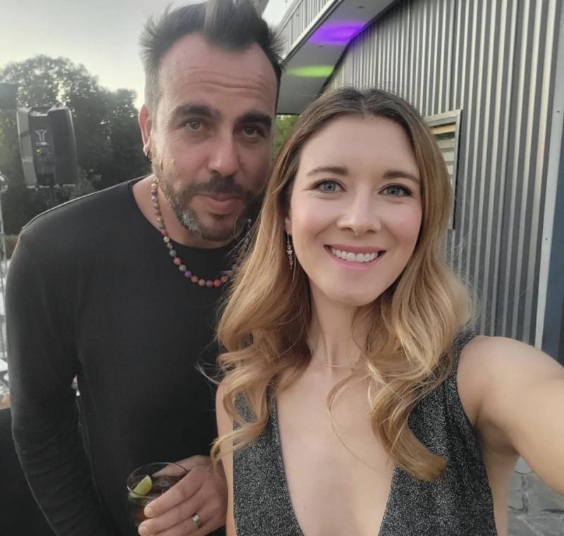 Kaminski y Carla Jara