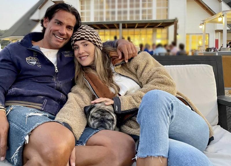 Cristián de la Fuente y Angélica Castro