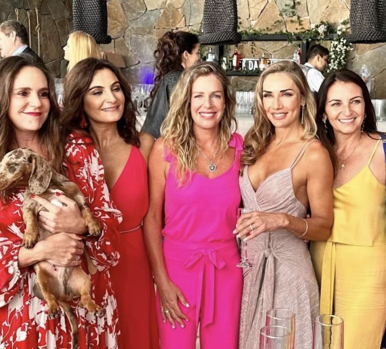 Carola de Moras en el día de su boda