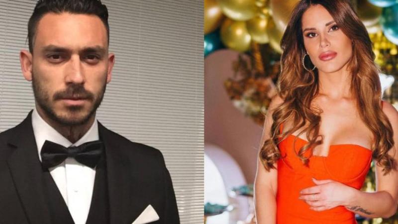 Mauricio Pinilla y Gala Caldirola