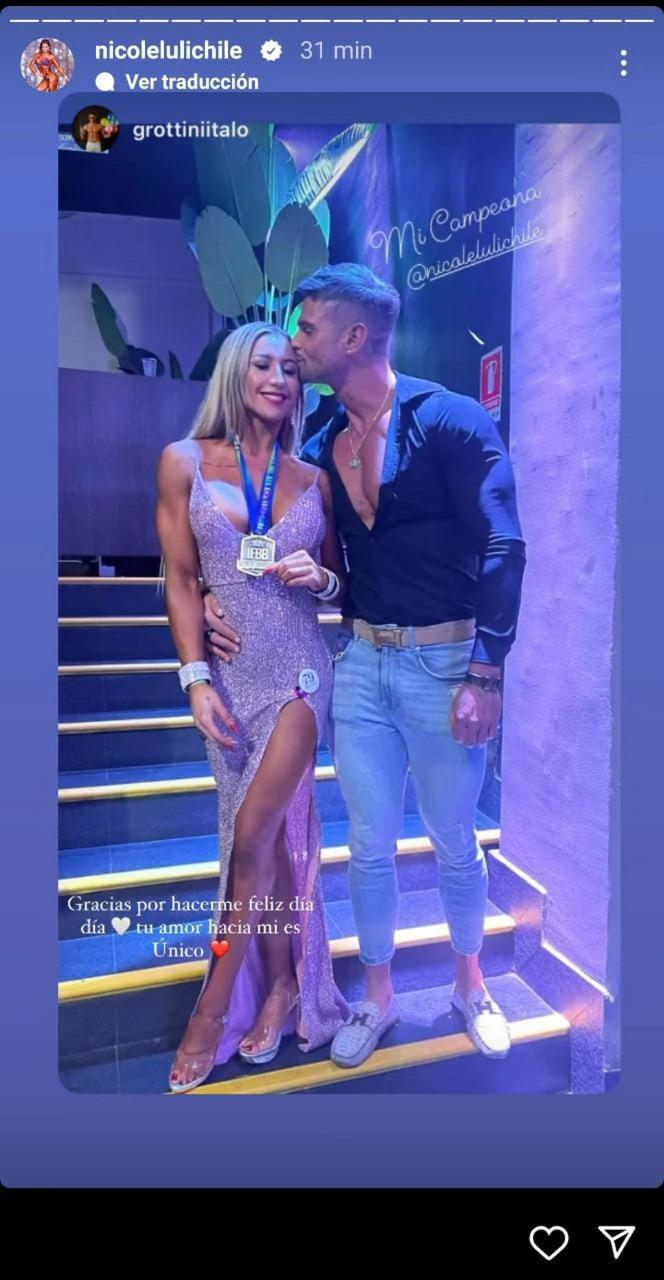 Luli y su nueva pareja