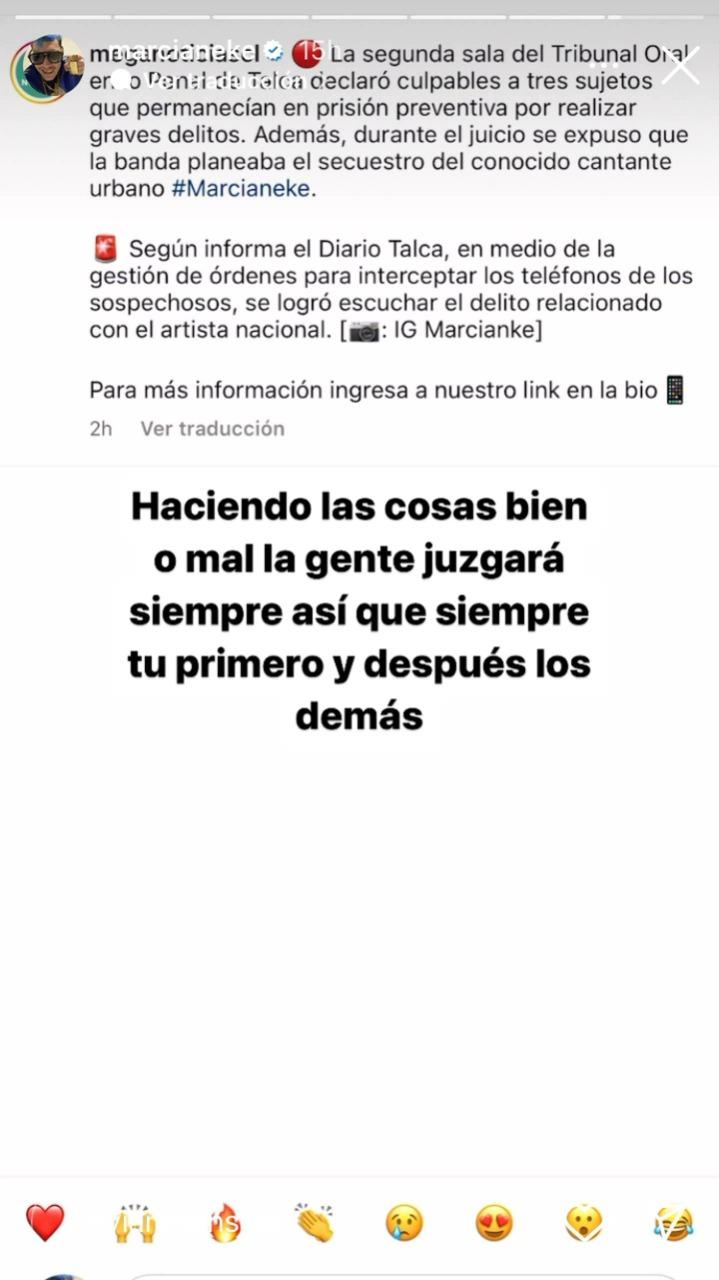 Reacción de Marcianeke