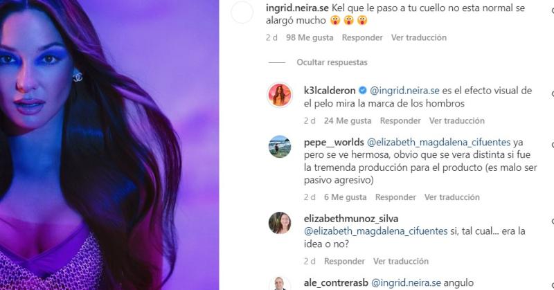 Instagram de Kel Calderón