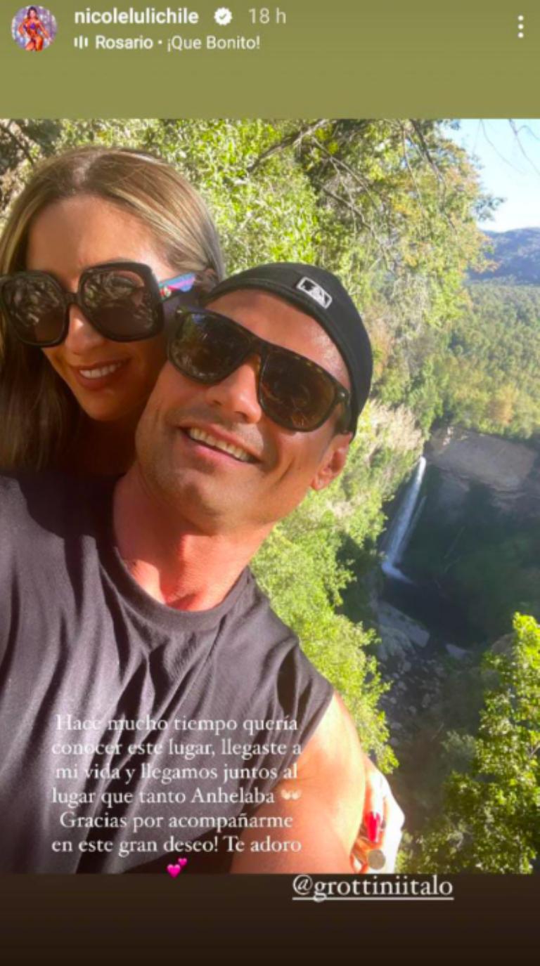 Luli y su nueva pareja