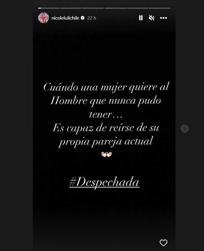 Instagram de Nicole Moreno.