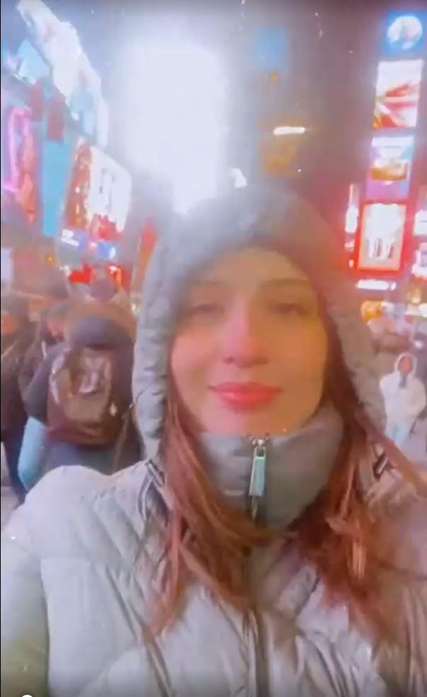 María José Quintanilla viajó a este país a pasar navidad