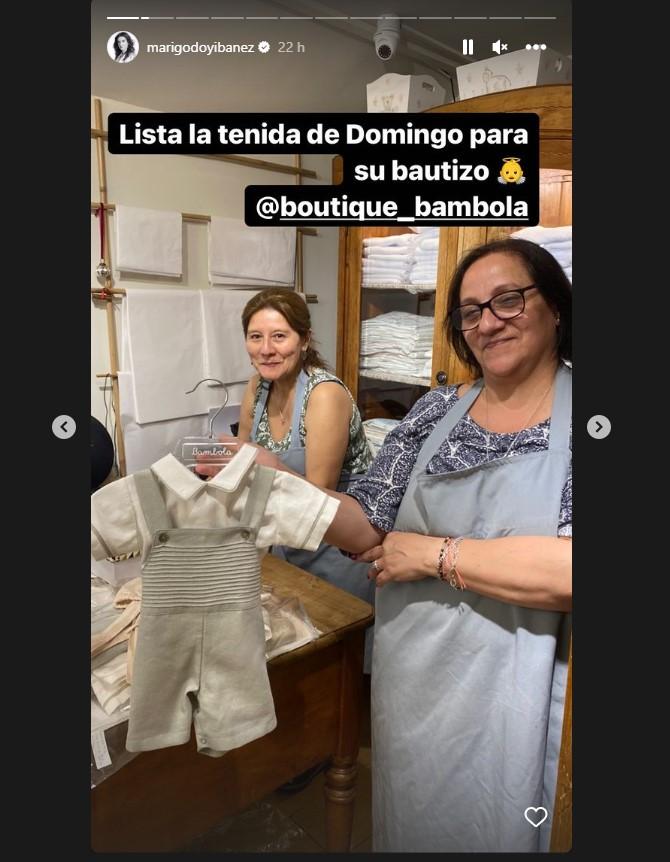 Tenida de Domingo para su bautizo