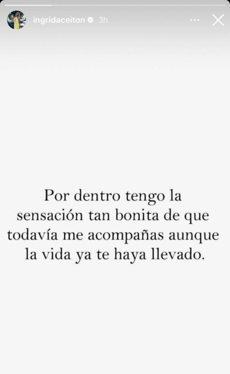 “Aunque la vida te haya llevado”: Ingrid Aceitón dedica sentido mensaje recordando a su hija Alice