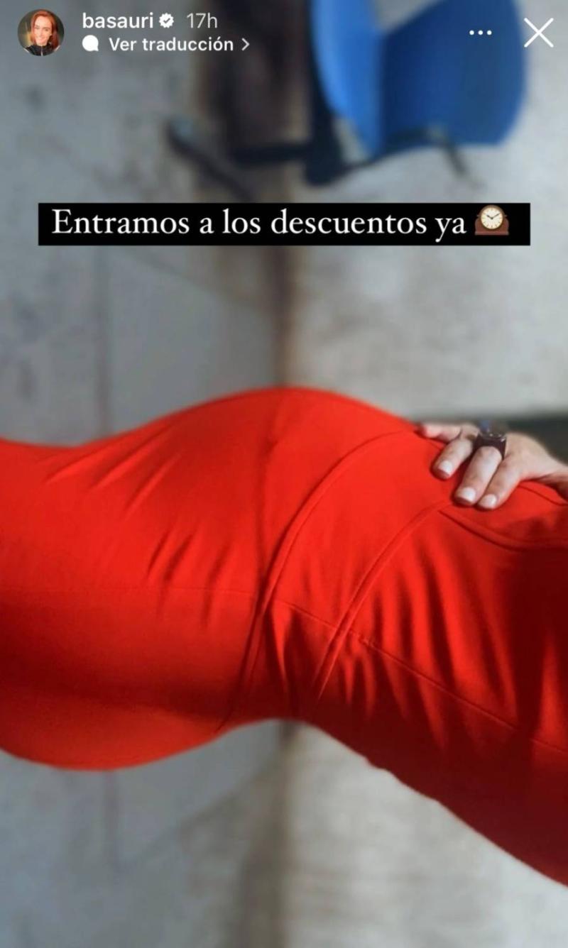 “Entramos a los descuentos”: Begoña Basauri encanta al lucir su avanzado embarazo