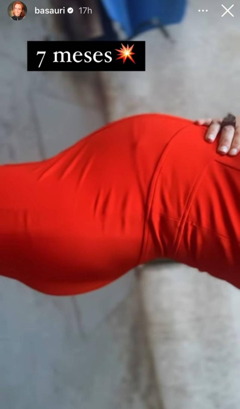 “Entramos a los descuentos”: Begoña Basauri encanta al lucir su avanzado embarazo