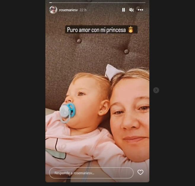 "Puro amor": Rosemarie comparte adorables registros junto a su hija y muestra cuánto ha crecido