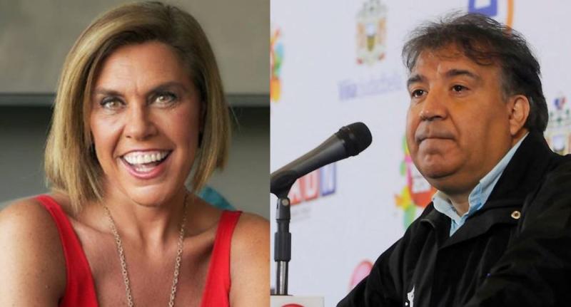 Vivi Kreutzberger y Óscar Gangas