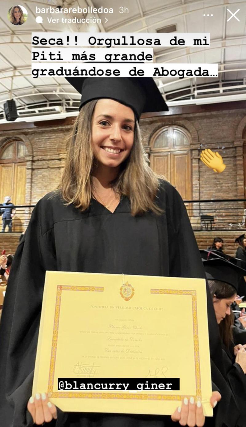 Bárbara Rebolledo - Instagram