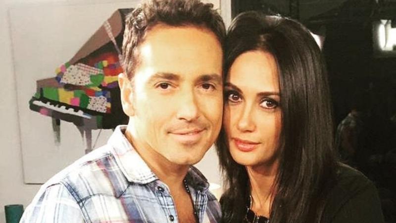 Pedro Bastidas y Pamela Díaz